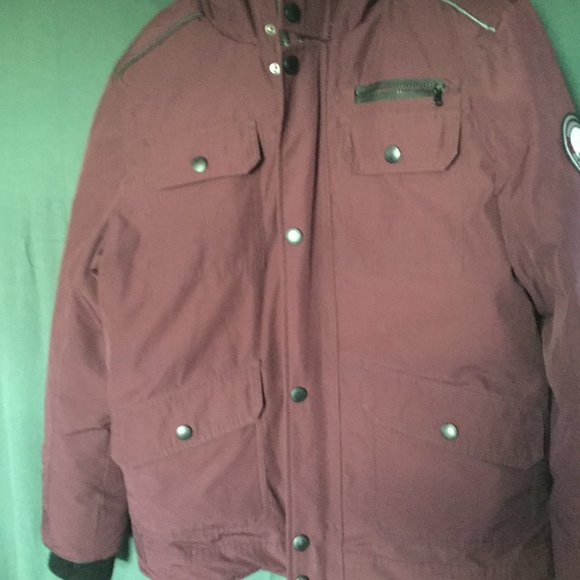 Alpine Tek down filled maroon color size small for extreme cold weather - Picture 7 of 10